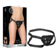 OUCH! VELVET & VELCRO ADJUSTABLE HARNESS